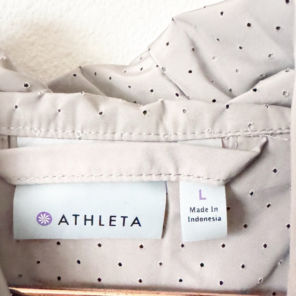 Athleta Aerate Perforated Rain Coat - Picture 6 of 13